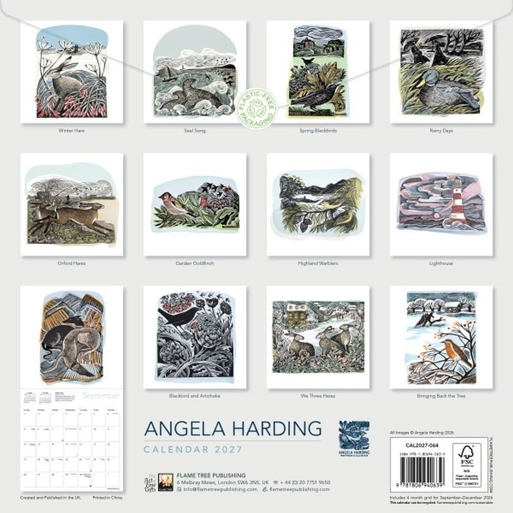 Angela Harding 2027 Wall Calendar First Alternate Image
