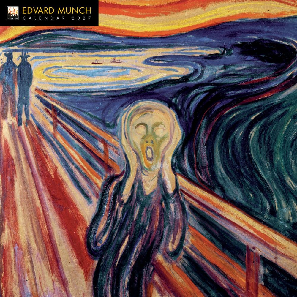 image Edvard Munch 2027 Wall Calendar Main Product Image