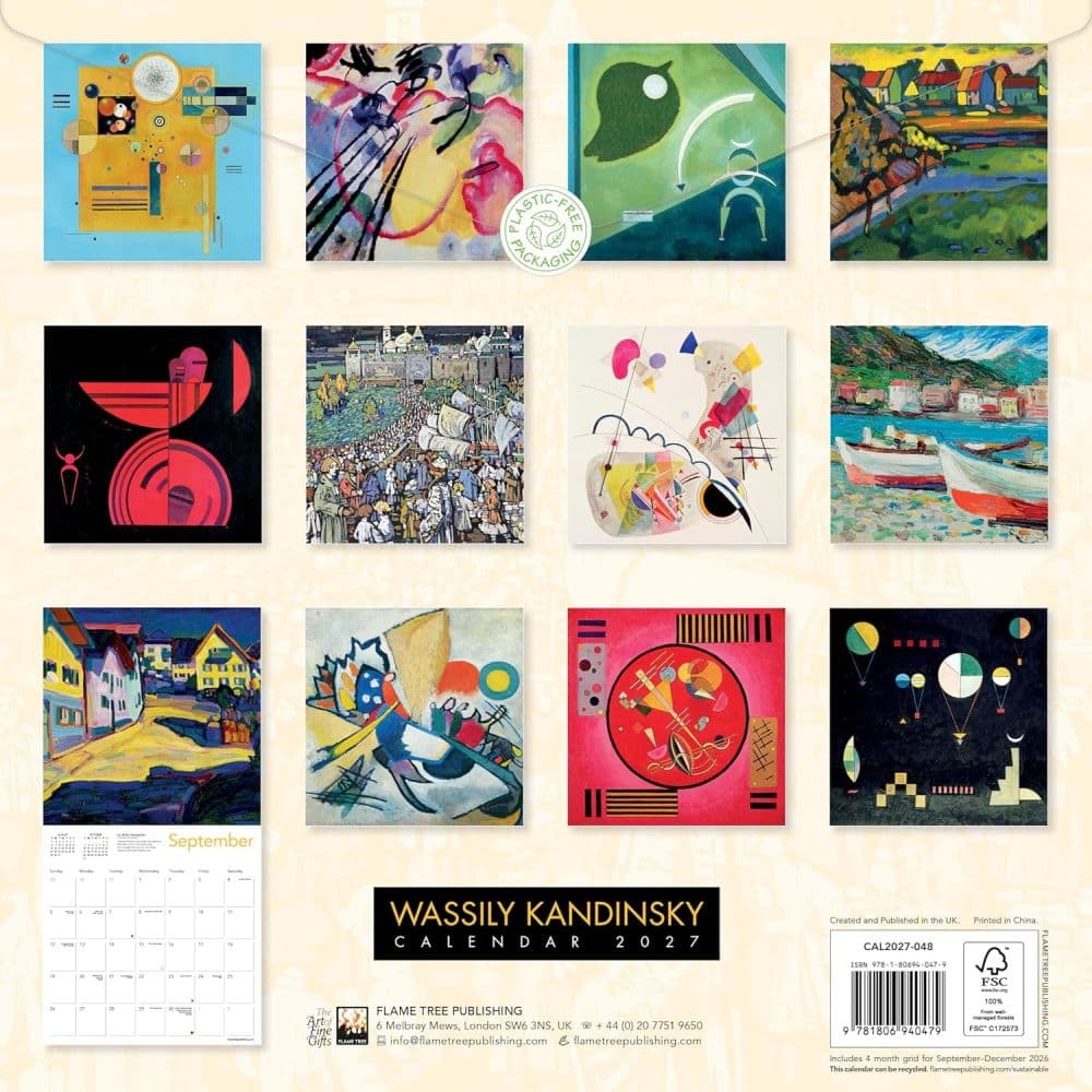Wassily Kandinsky 2027 Wall Calendar First Alternate Image