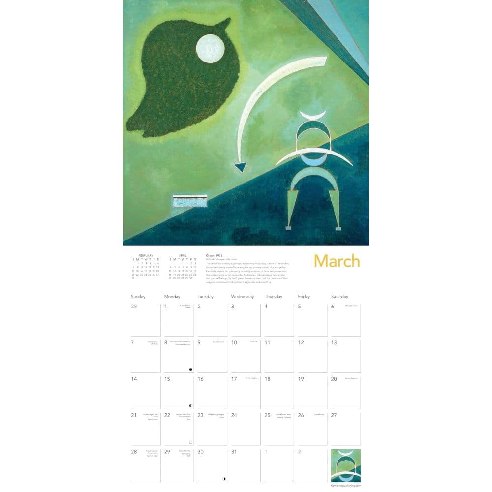 Wassily Kandinsky 2027 Wall Calendar Second Alternate Image
