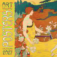 image Art Nouveau Posters 2027 Wall Calendar Main Product Image