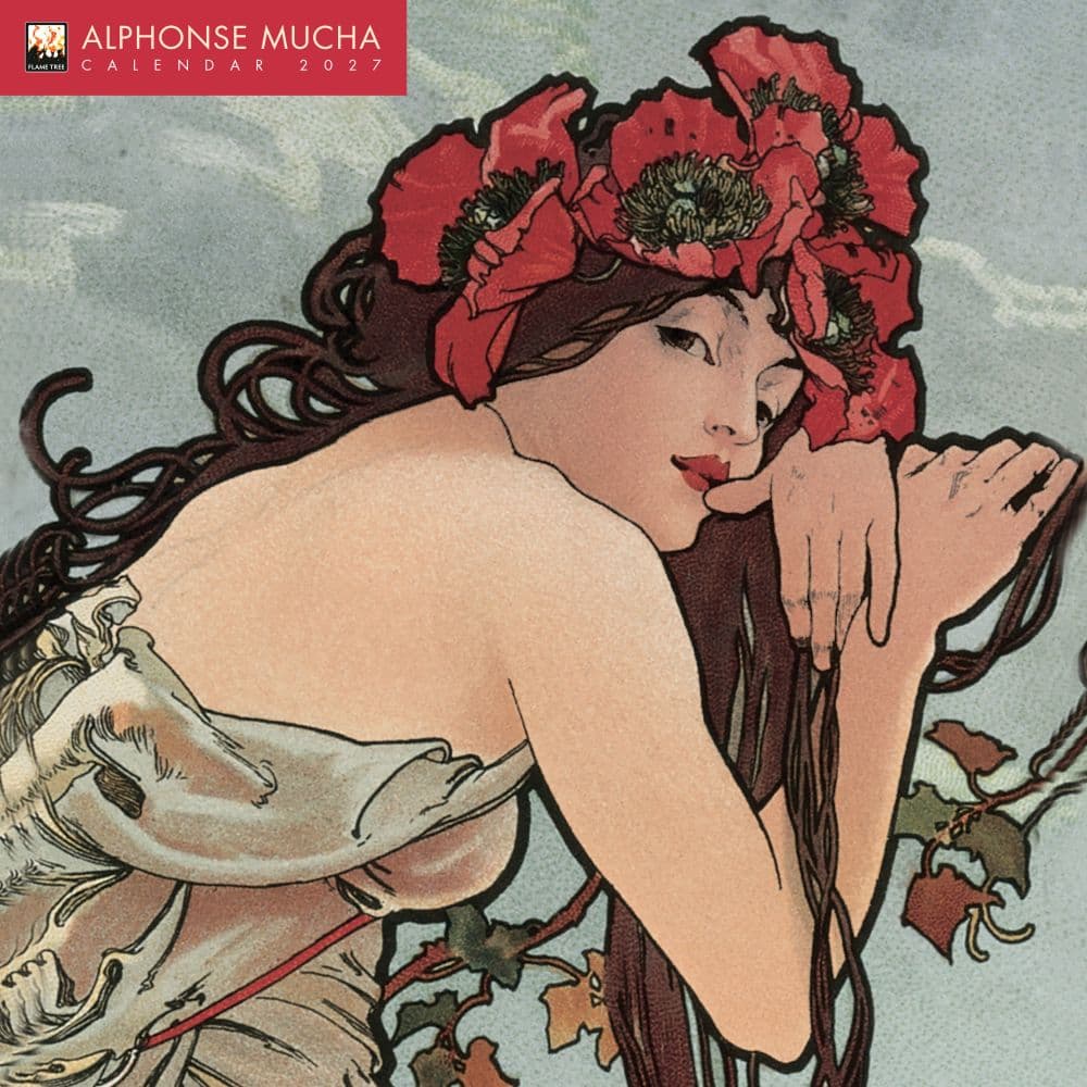 Alphonse Mucha 2027 Wall Calendar Main Product Image