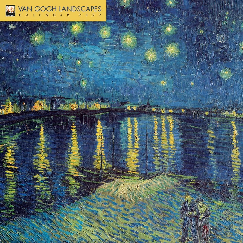 Van Gogh Landscapes 2027 Wall Calendar Main Product Image