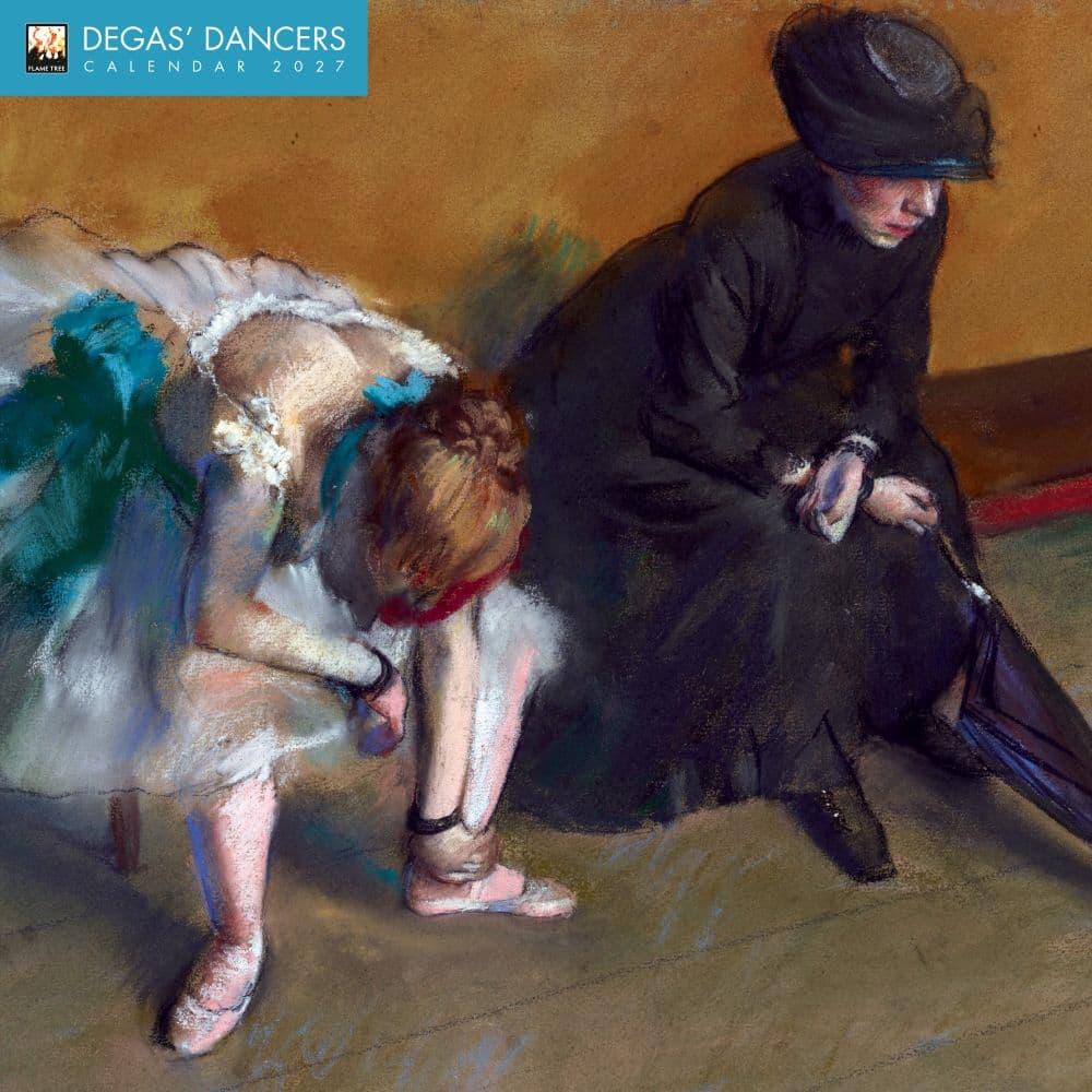 Degas Dancers 2027 Wall Calendar Main Product Image