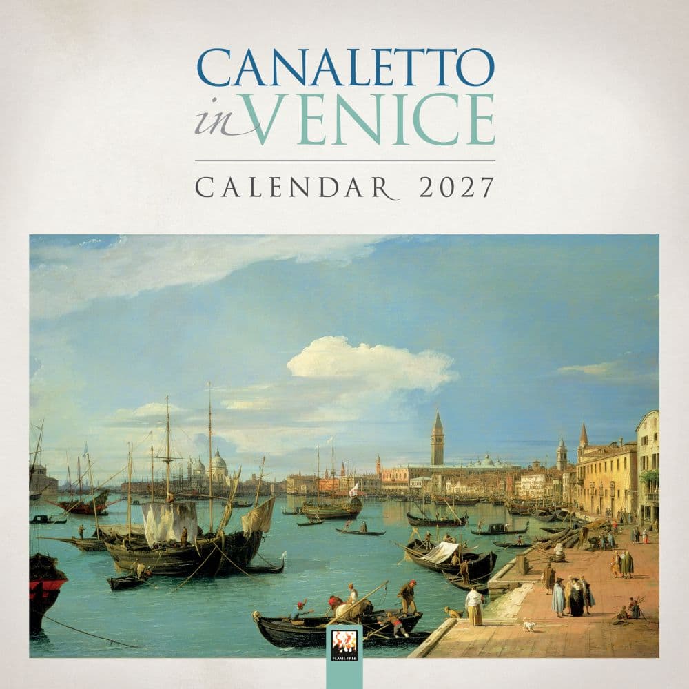image Canaletto in Venice 2027 Wall Calendar Main Product Image