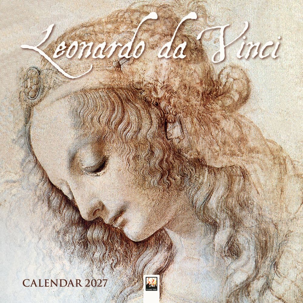image Leonardo da Vinci 2027 Wall Calendar Main Product Image