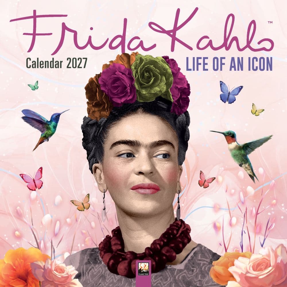 Frida Kahlo Life of an Icon 2027 Wall Calendar Main Product Image