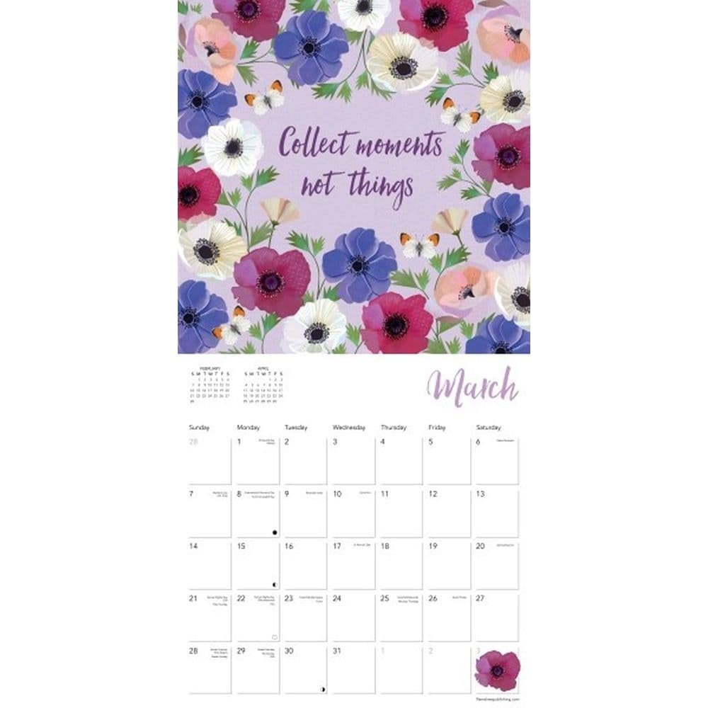 A Year of Lovely Quotes 2027 Wall Calendar Second Alternate Image
