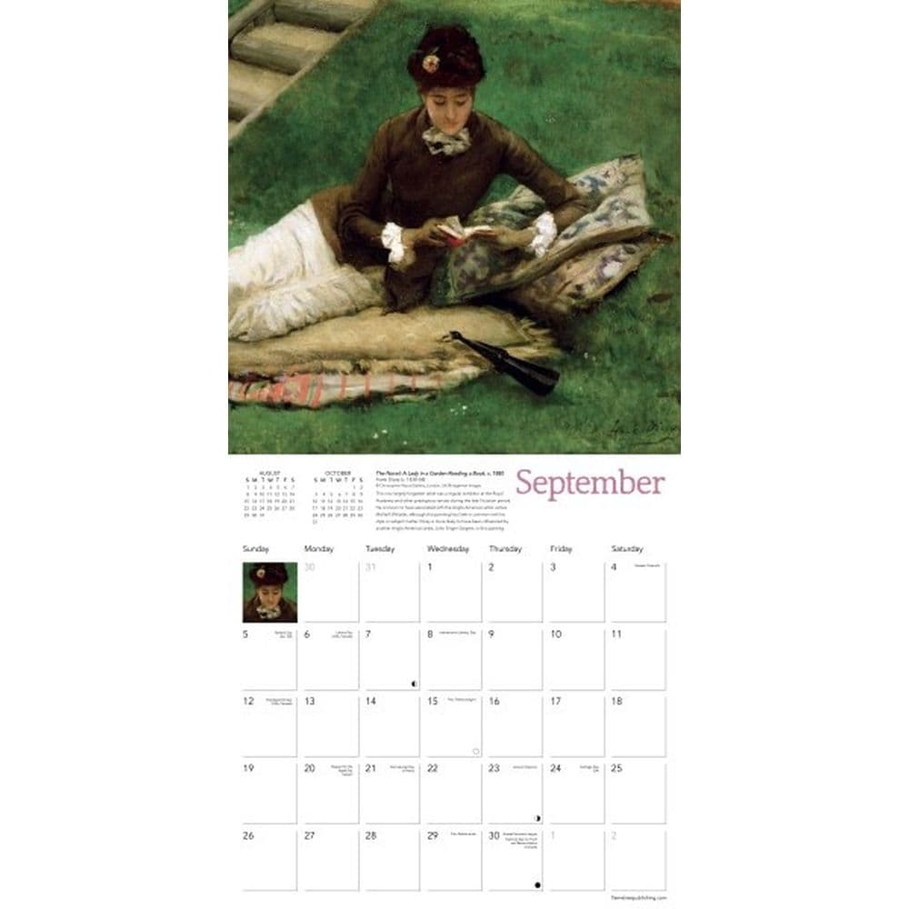 Book Lovers 2027 Wall Calendar Third Alternate Image
