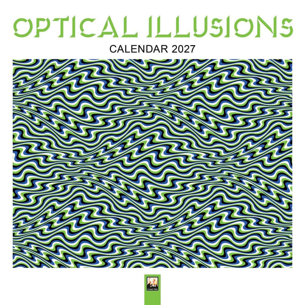 Optical Illusions 2027 Wall Calendar Main Product Image
