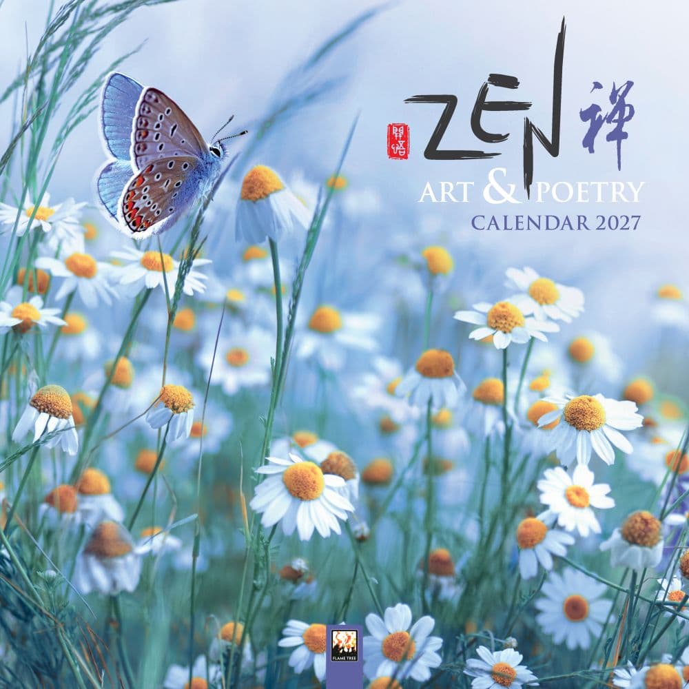 Zen Art and Poetry 2027 Wall Calendar Main Product Image