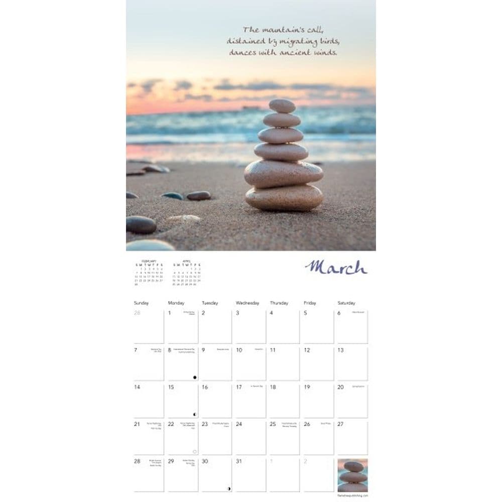 Zen Art and Poetry 2027 Wall Calendar Second Alternate Image