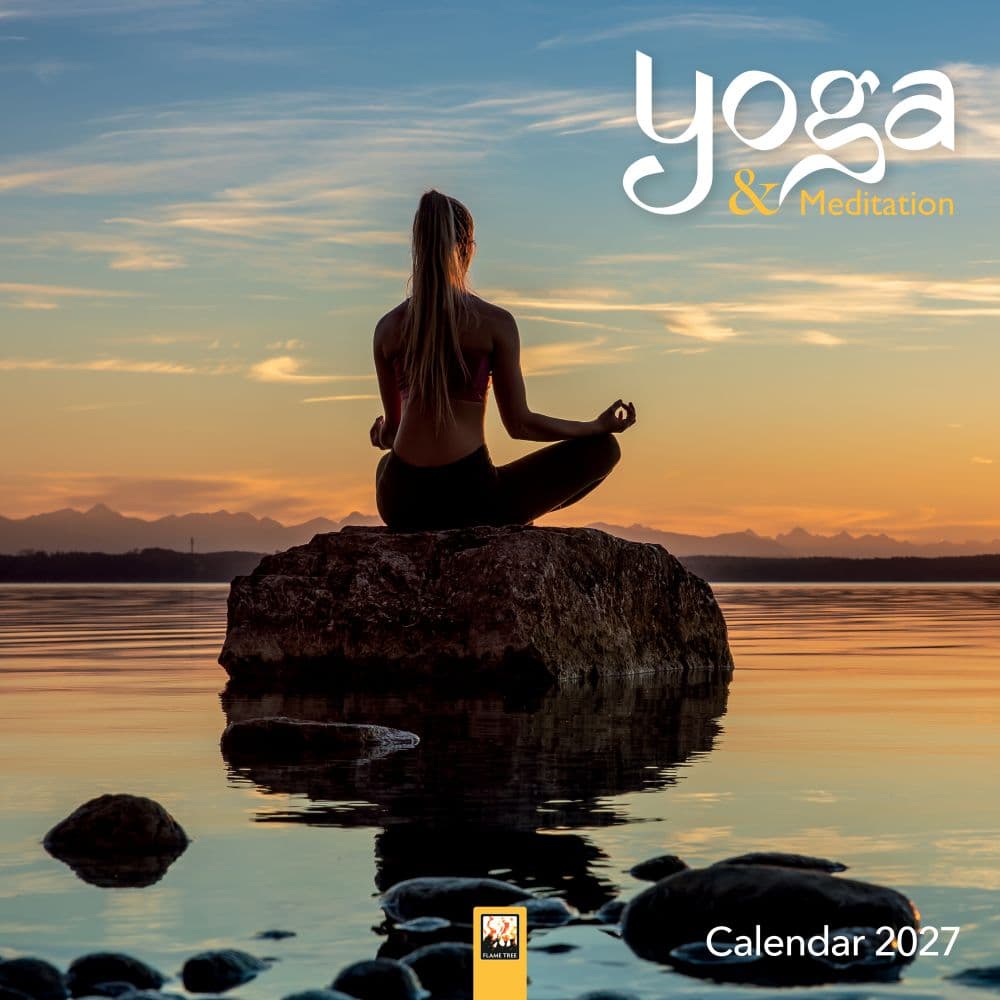 Yoga and Meditation 2027 Wall Calendar Main Product Image