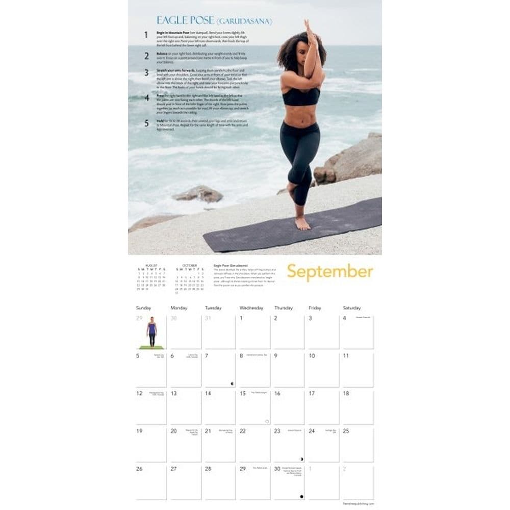 Yoga and Meditation 2027 Wall Calendar Third Alternate Image