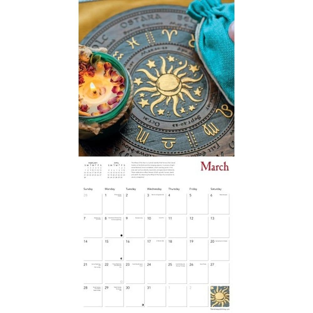 Wicca 2027 Wall Calendar
