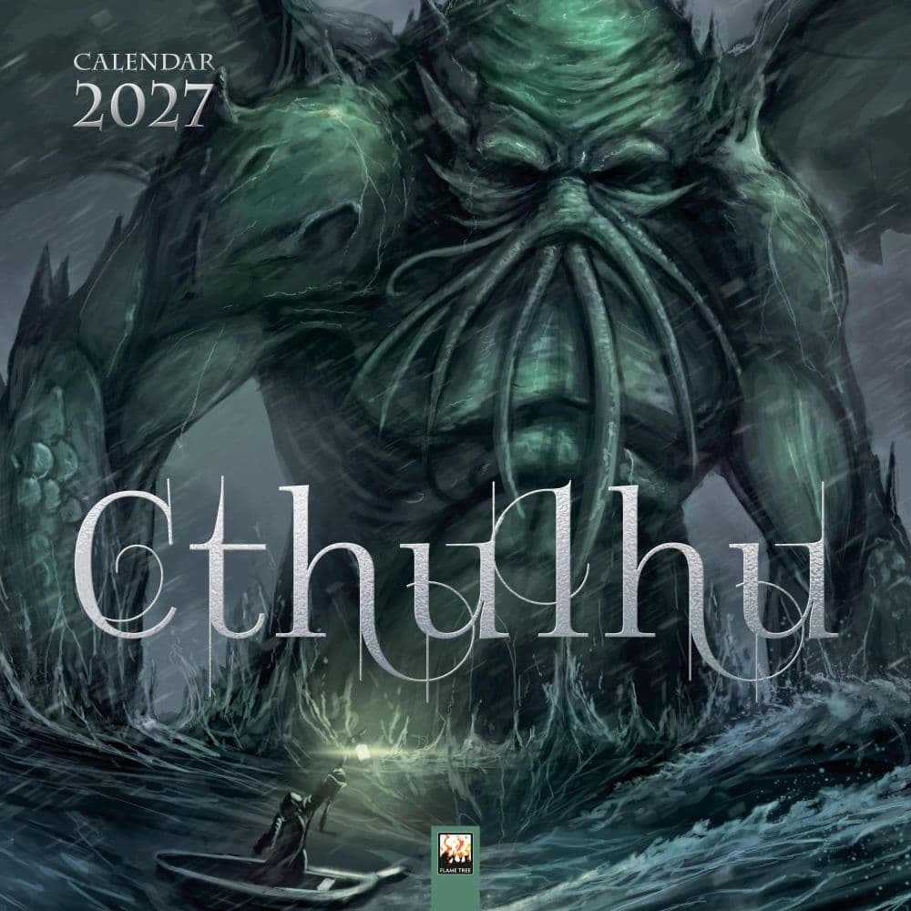 Cthulhu 2027 Wall Calendar Main Product Image