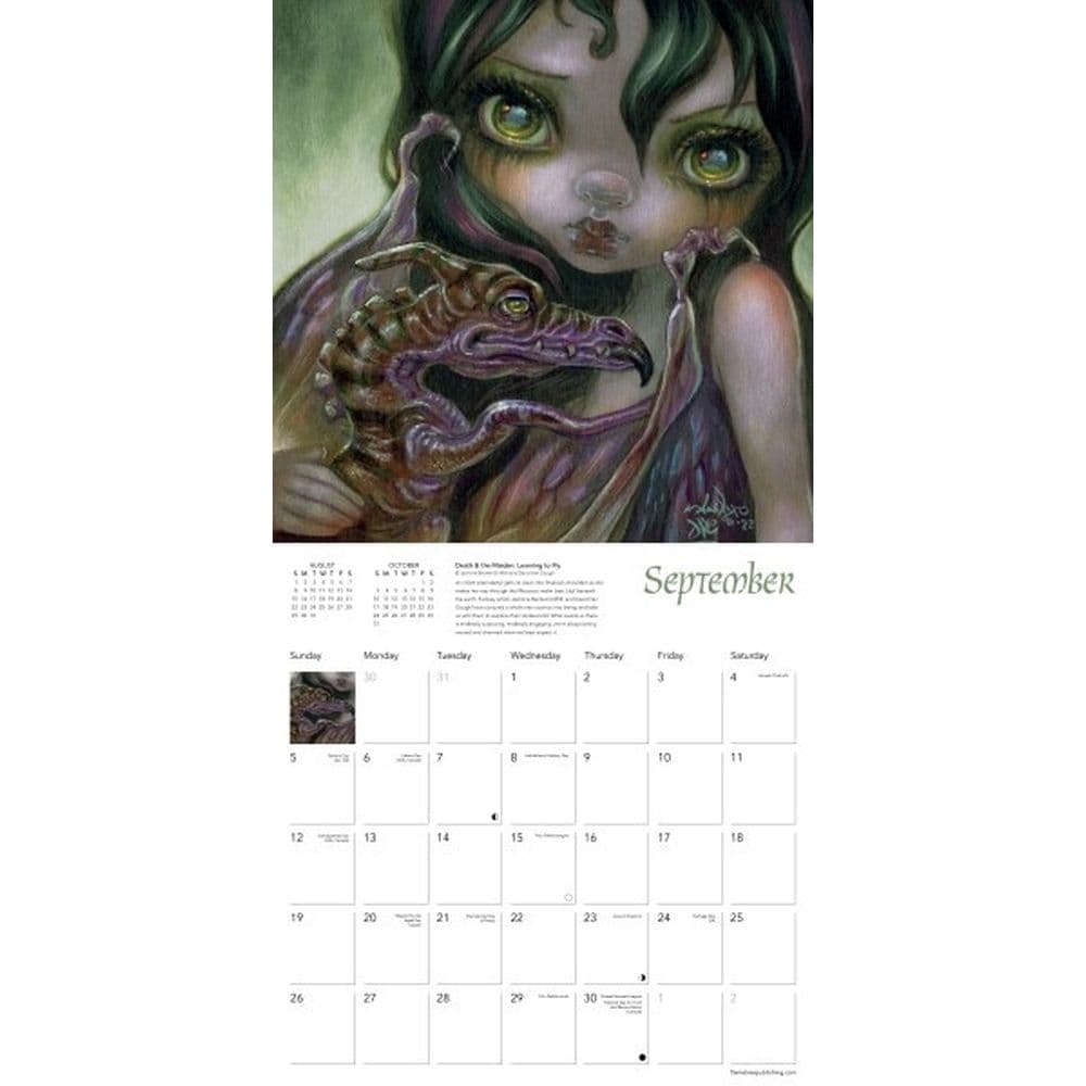 Strangeling by Jasmine Becket-Griffith 2027 Wall Calendar Third Alternate Image