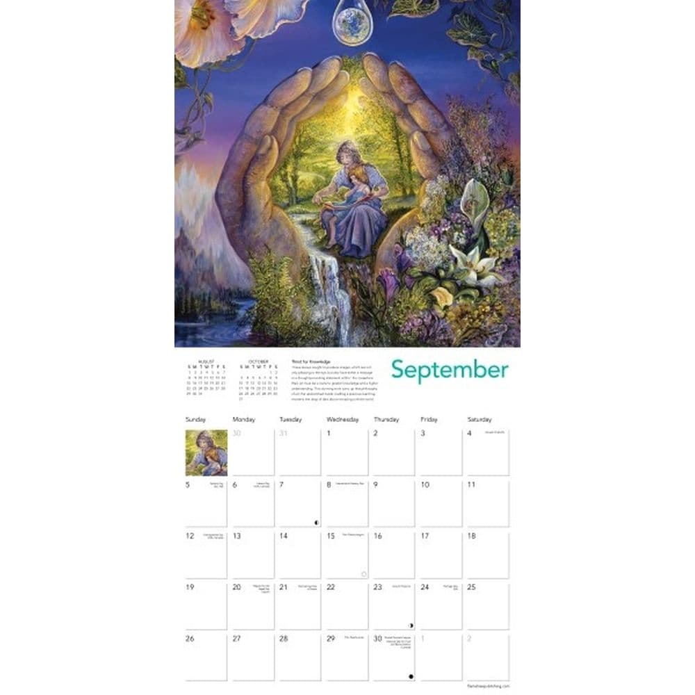 Celestial Journeys by Josephine Wall 2027 Wall Calendar Third Alternate Image