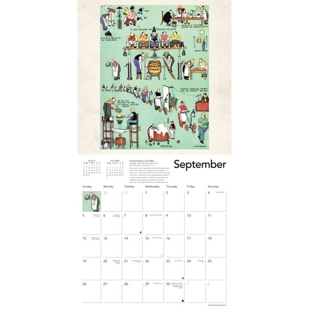 Heath Robinson 2027 Wall Calendar Third Alternate Image
