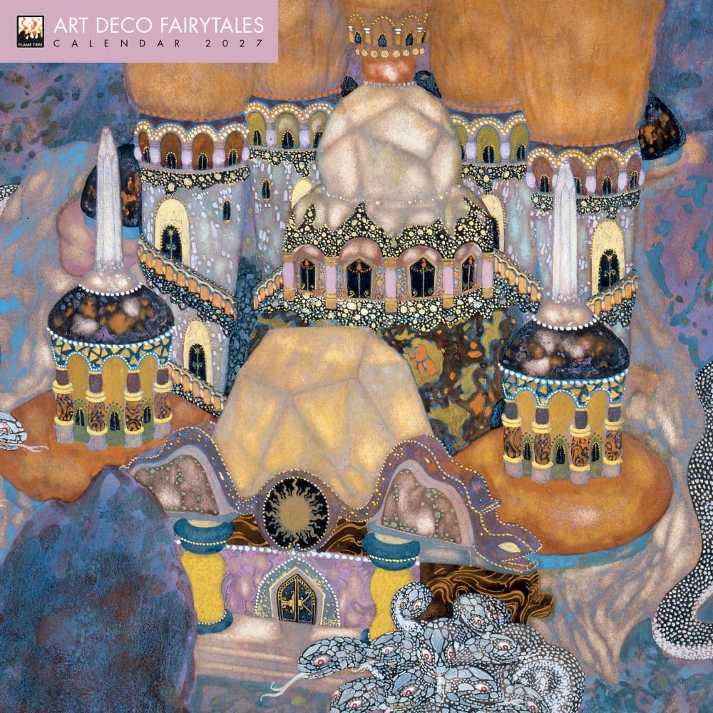 Art Deco Fairytales 2027 Wall Calendar Main Product Image