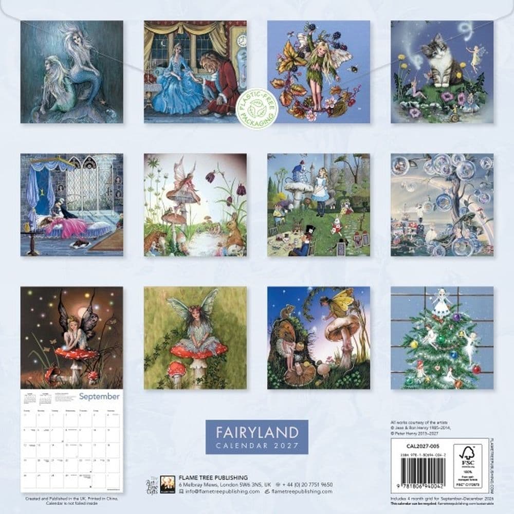 Fairyland by Jean and Ron Henry 2027 Wall Calendar First Alternate Image