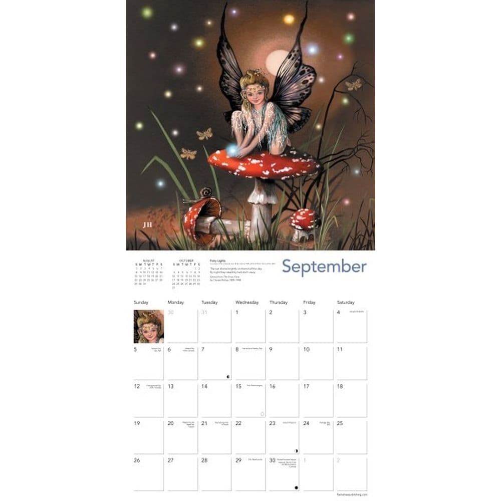 Fairyland by Jean and Ron Henry 2027 Wall Calendar Third Alternate Image