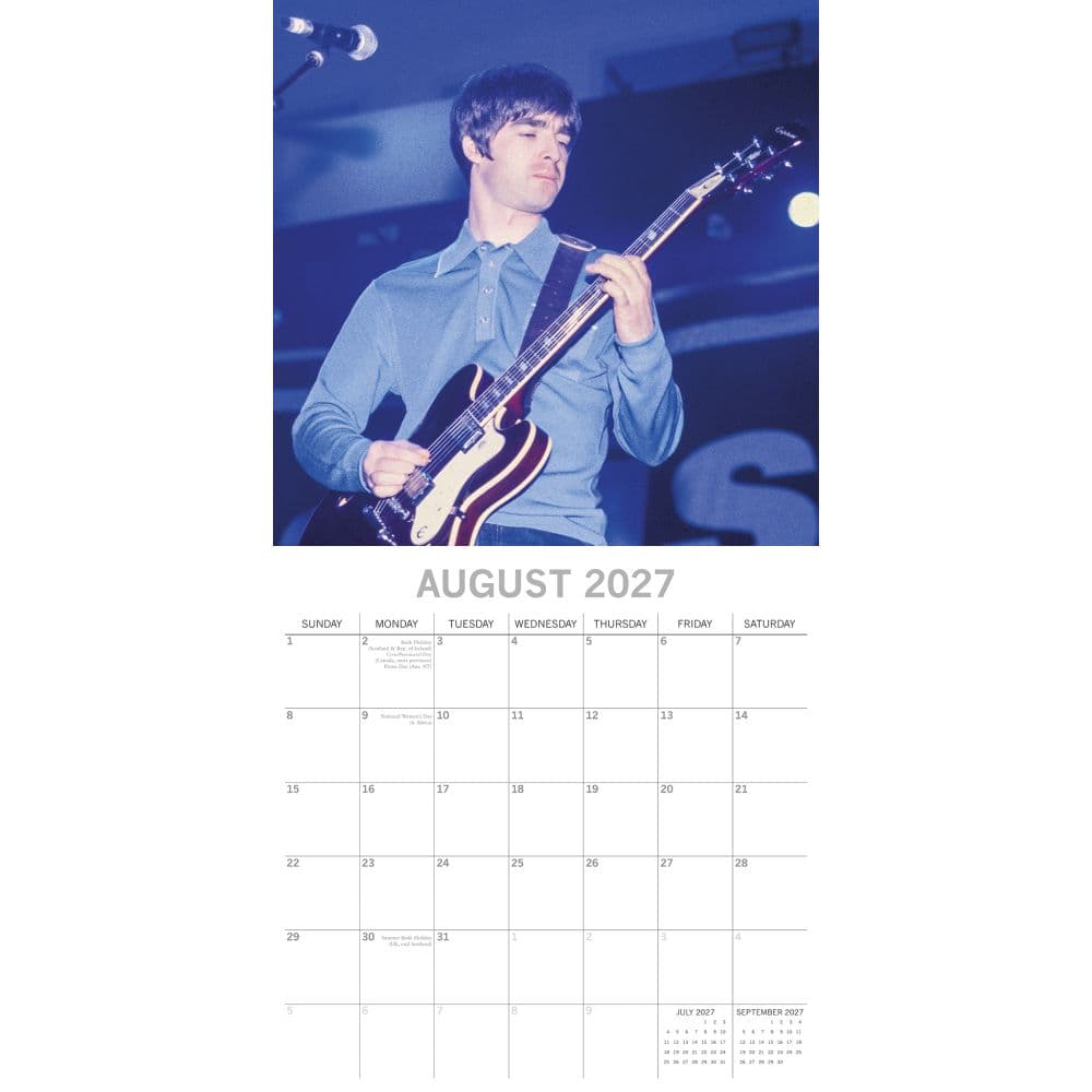 Oasis 2027 Wall Calendar Second Alternate Image
