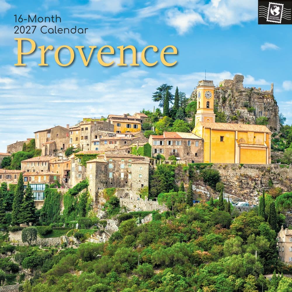 Provence 2027 Wall Calendar Main Product Image