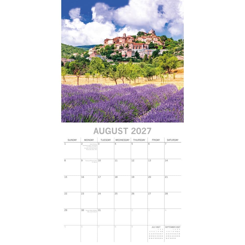 Provence 2027 Wall Calendar Second Alternate Image