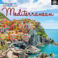 image Mediterranean 2027 Wall Calendar Main Product Image