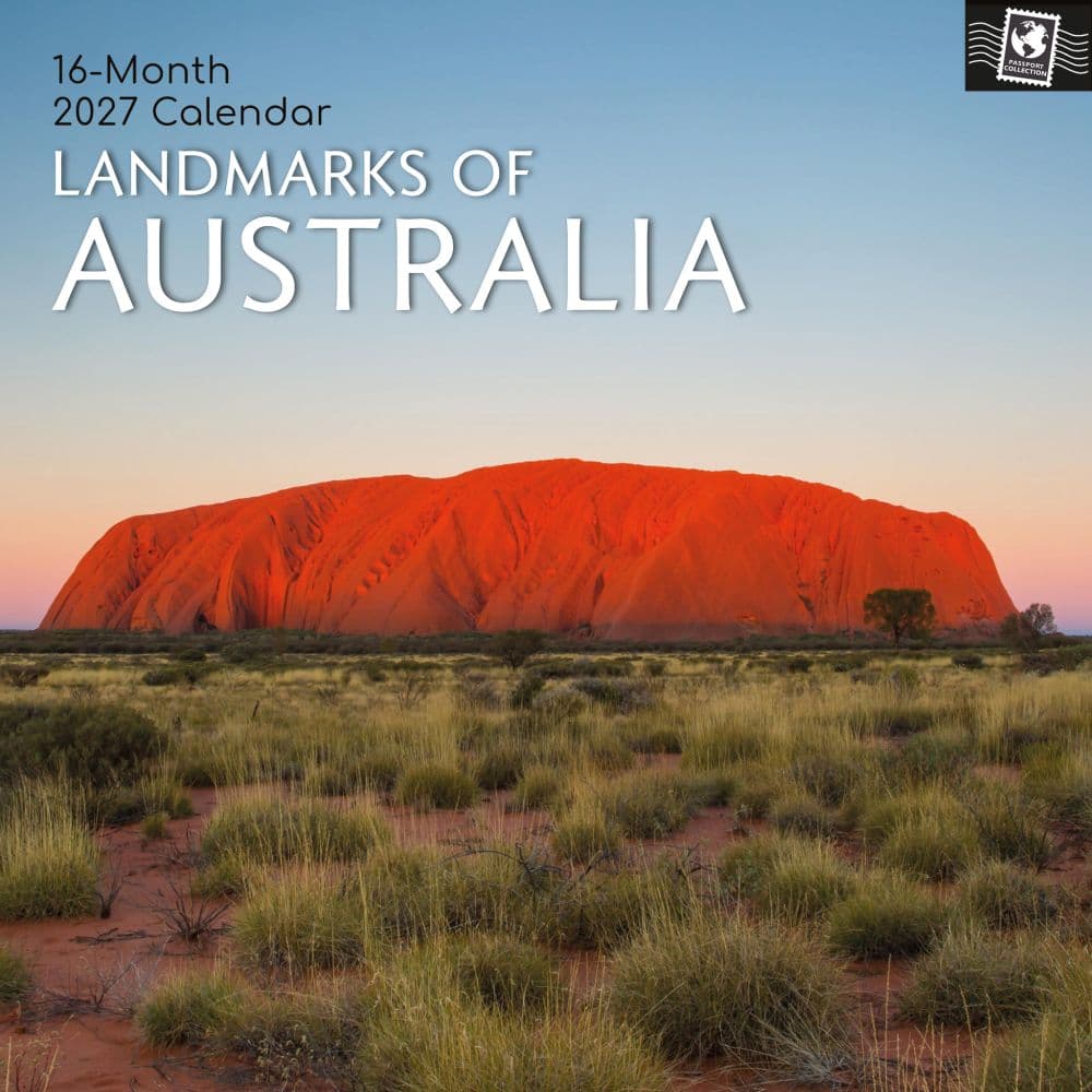 Landmarks of Australia 2027 Wall Calendar Main Product Image