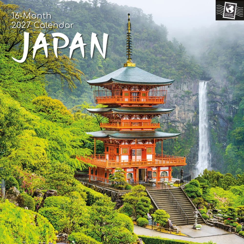 Japan 2027 Wall Calendar Main Product Image
