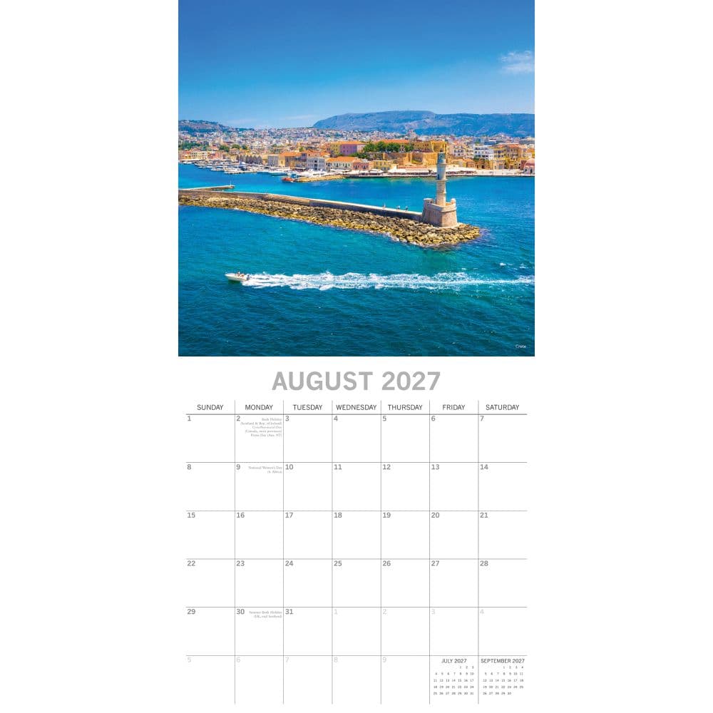 Greek Islands 2027 Wall Calendar Second Alternate Image