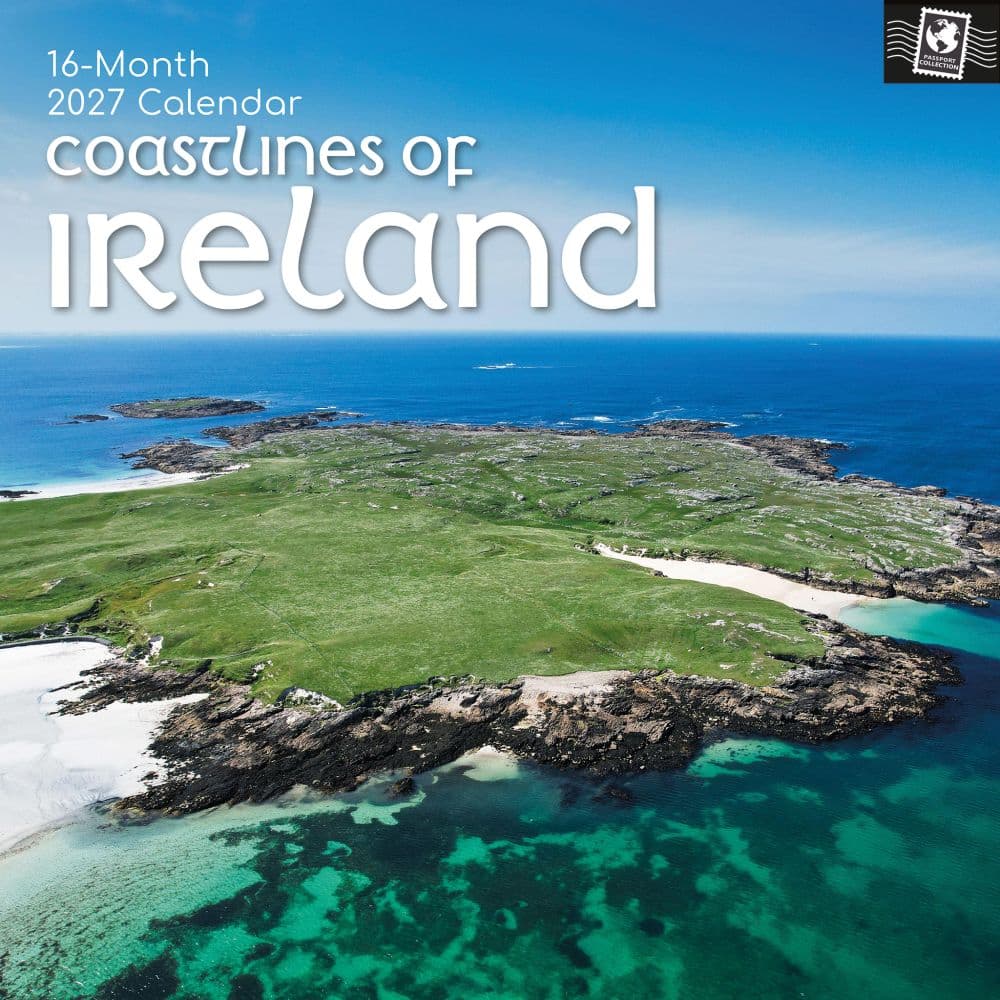 Coastlines of Ireland 2027 Wall Calendar Main Product Image