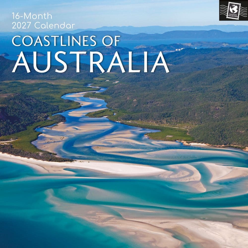 image Coastlines of Australia 2027 Wall Calendar Main Product Image