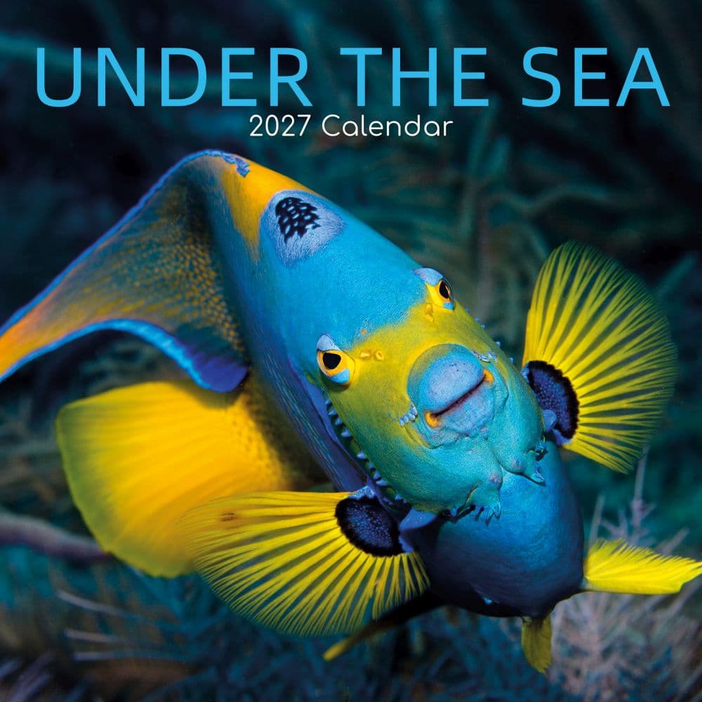 Under the Sea 2027 Wall Calendar