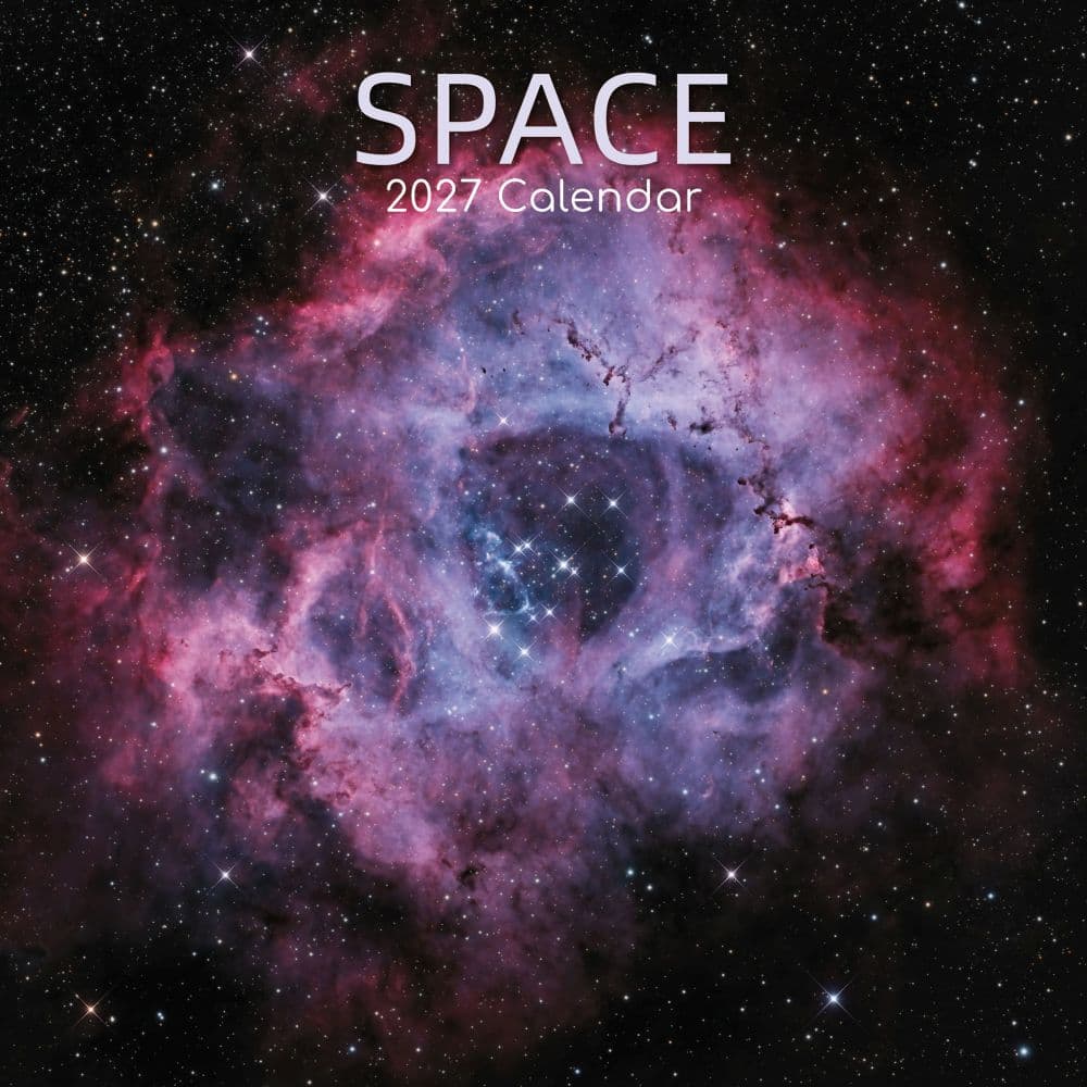 Space 2027 Wall Calendar Main Product Image