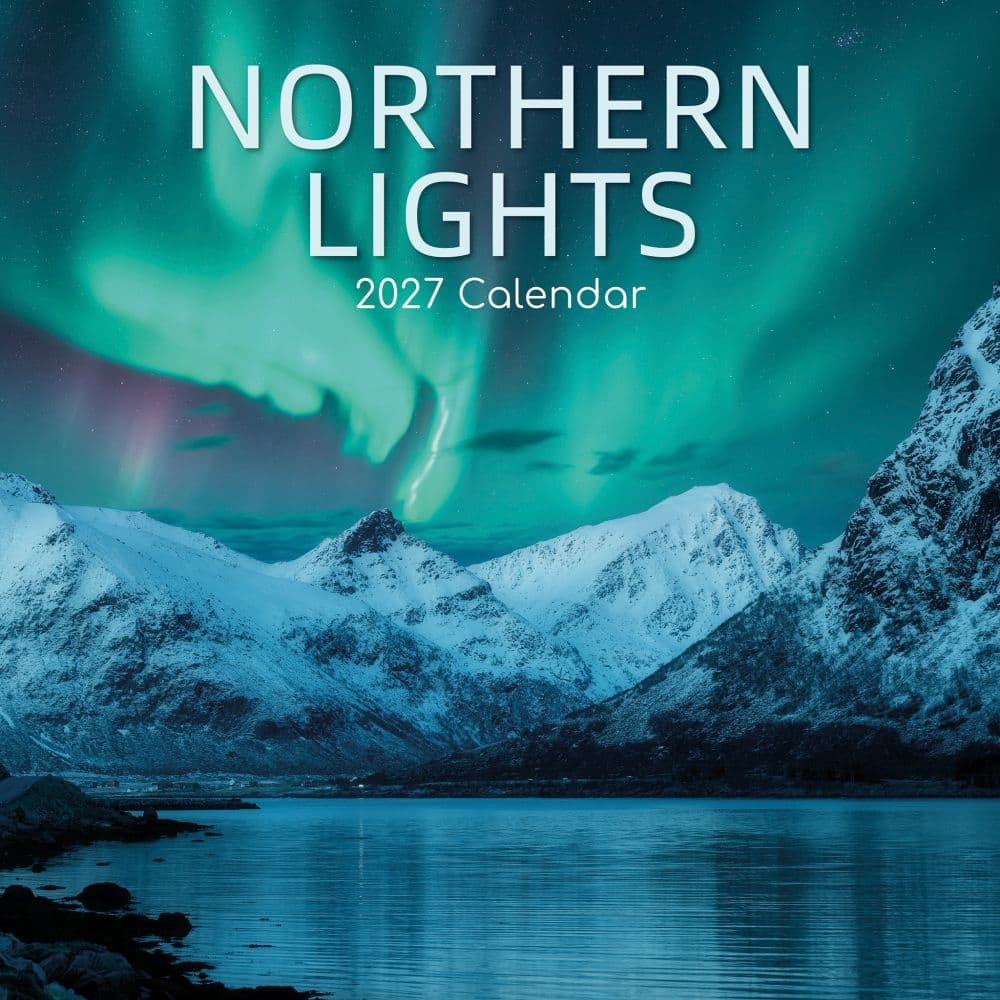 image Northern Lights 2027 Wall Calendar Main Product Image