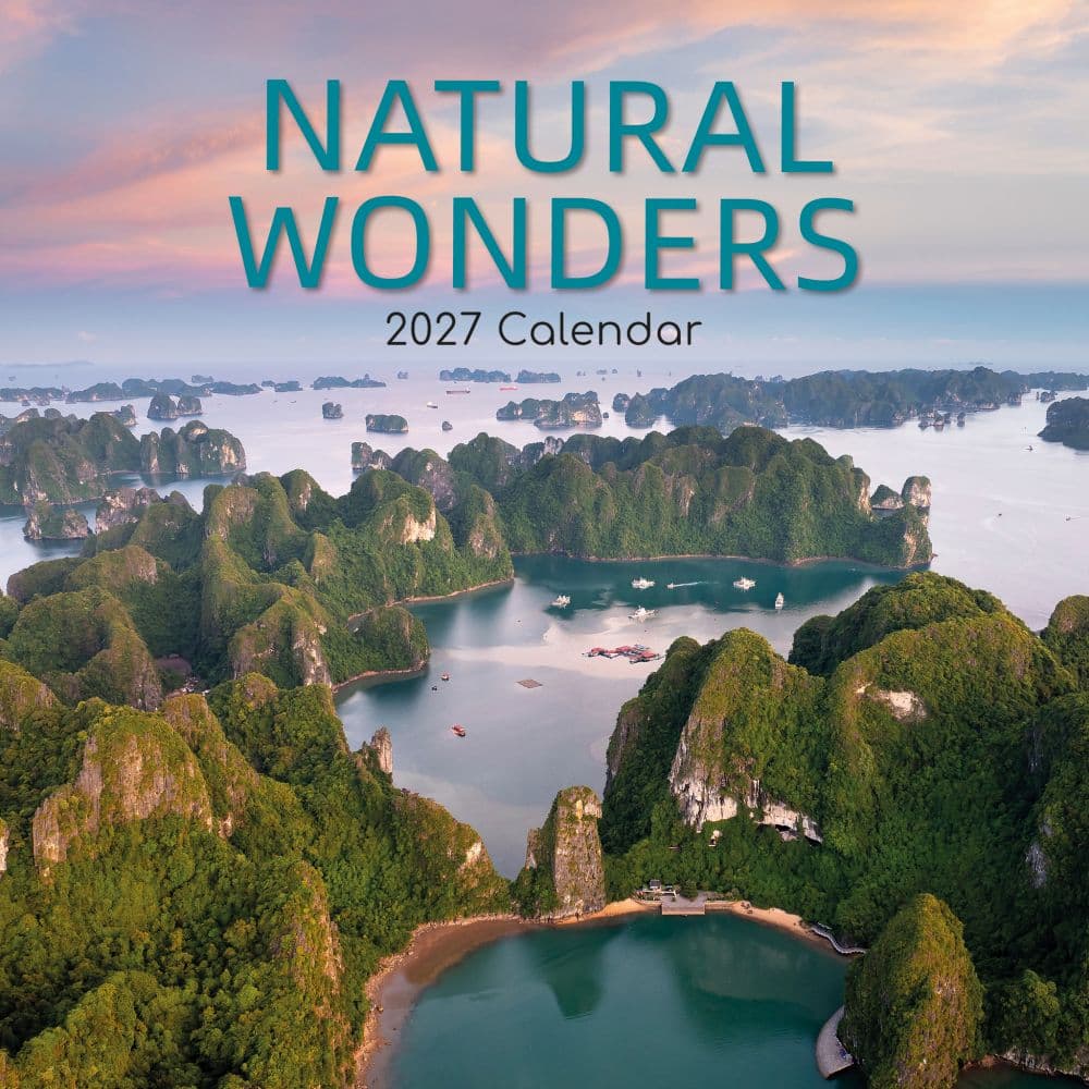 Natural Wonders 2027 Wall Calendar Main Product Image