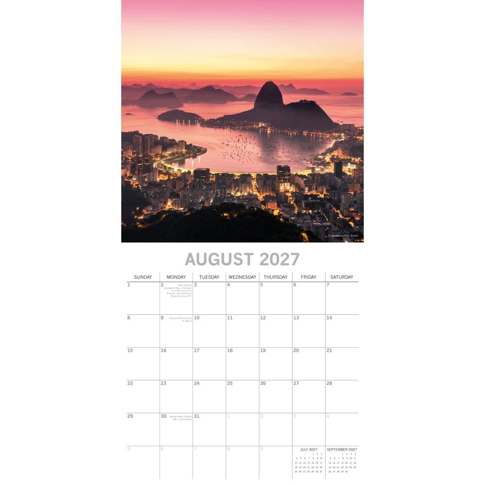 Natural Wonders 2027 Wall Calendar Second Alternate Image