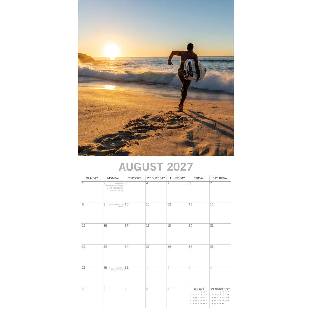 Surf Life 2027 Wall Calendar Second Alternate Image