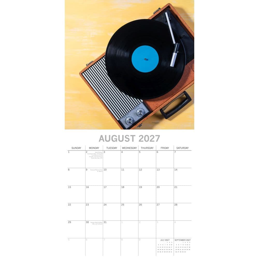 Retro 2027 Wall Calendar Second Alternate Image