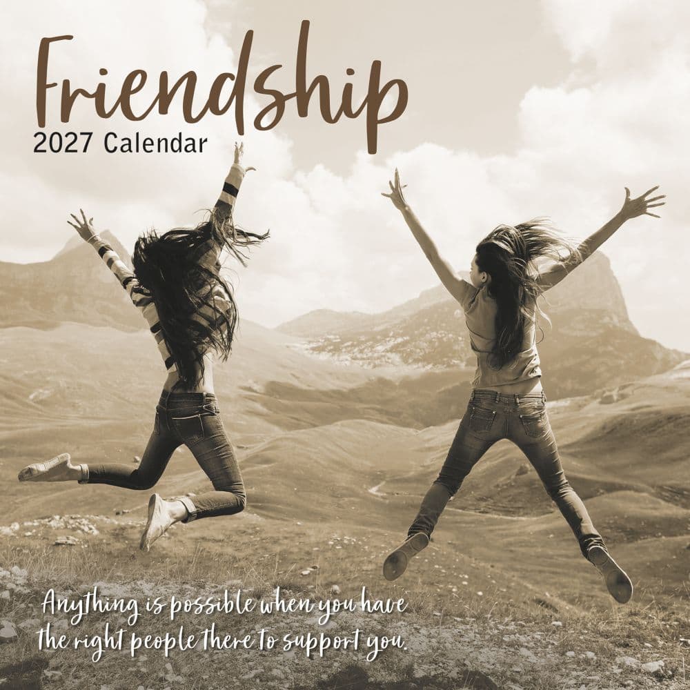 Friendship 2027 Wall Calendar Main Product Image