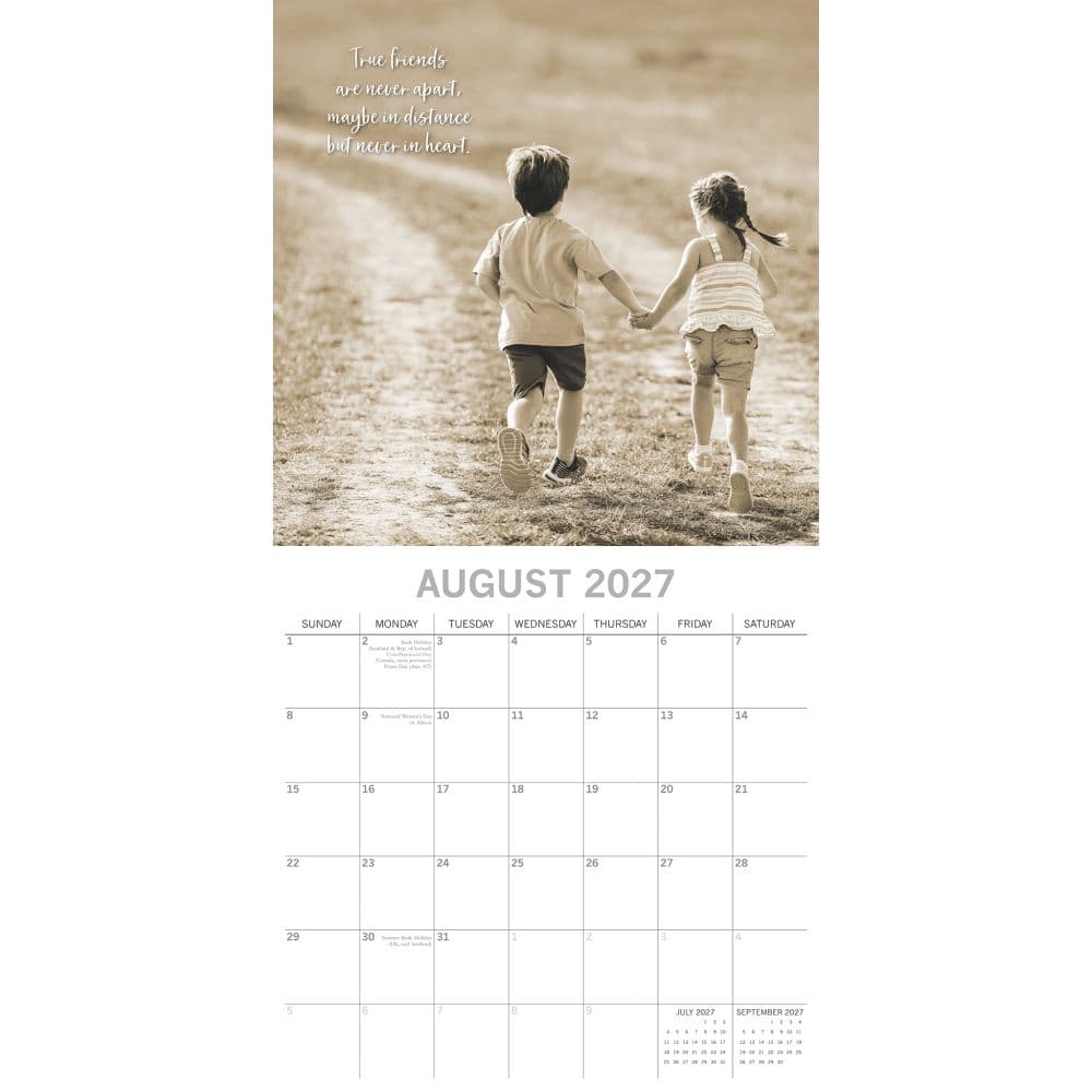 Friendship 2027 Wall Calendar Second Alternate Image