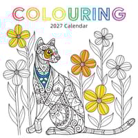 image Colouring 2027 Wall Calendar Main Product Image
