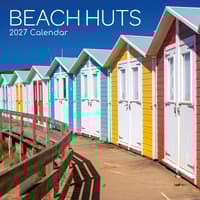 image Beach Huts 2027 Wall Calendar Main Product Image