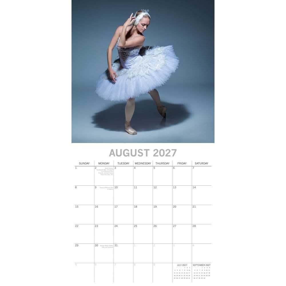 Ballet 2027 Wall Calendar Second Alternate Image