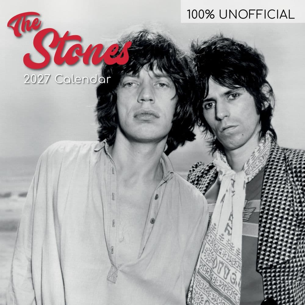 The Stones 2027 Wall Calendar Main Product Image