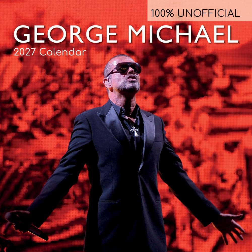 George Michael 2027 Wall Calendar Main Product Image