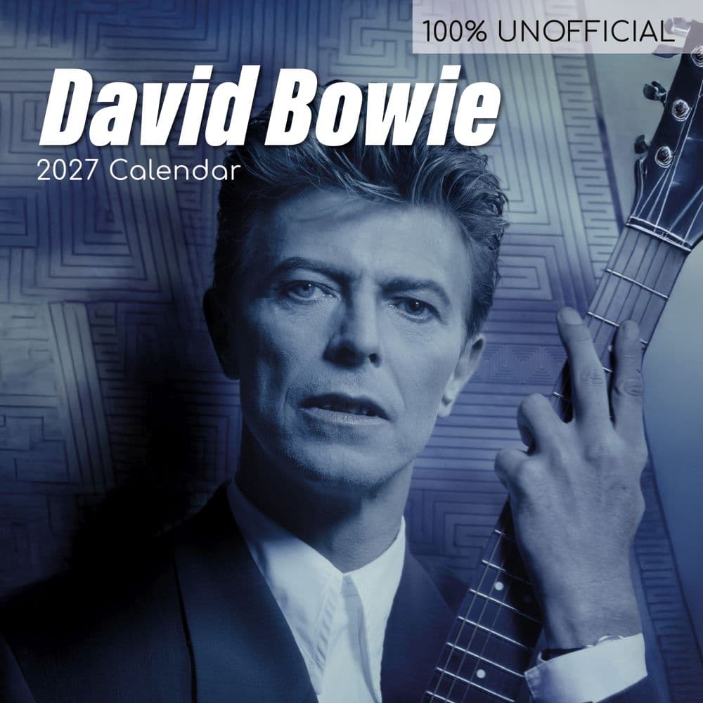 image David Bowie 2027 Wall Calendar Main Product Image